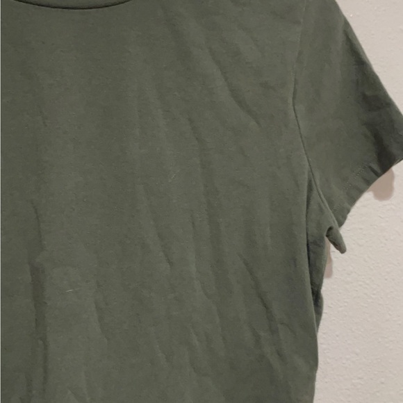 Wild Fable Forest Green Crop Top - Picture 5 of 9